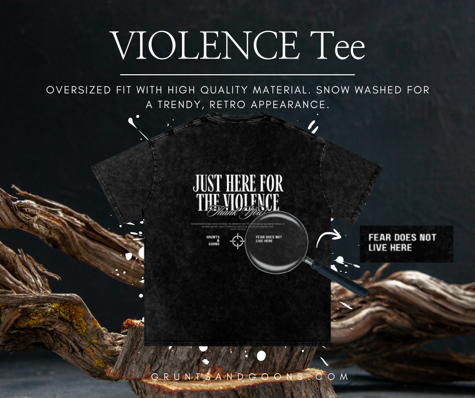 VIOLENCE Oversized Tee