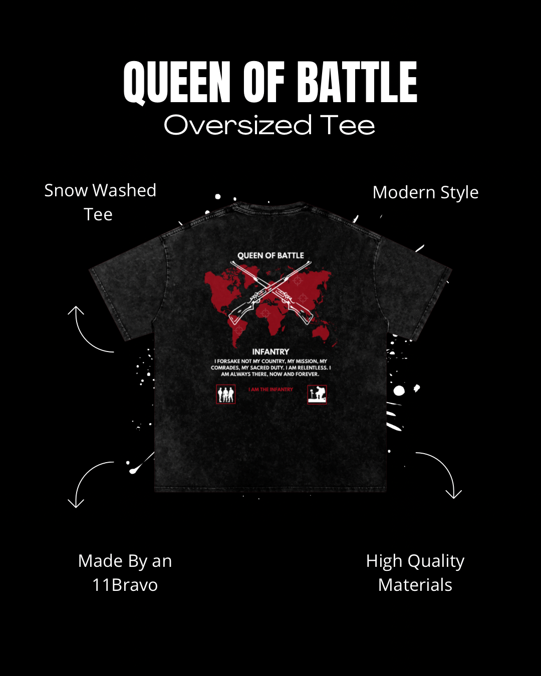 INFANTRY Oversized Tee