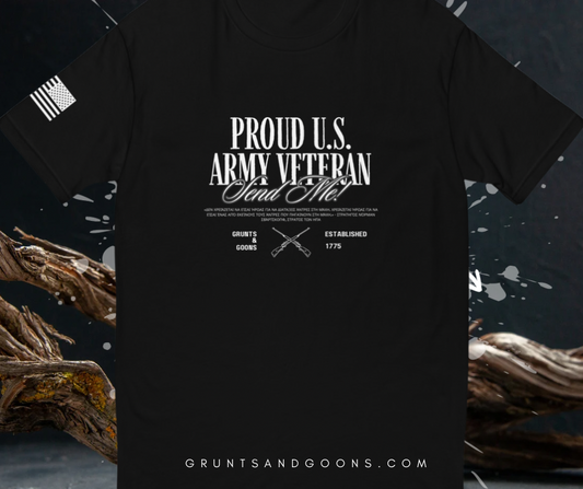 PROUD ARMY VET Tee