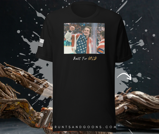 JACK HUGHES x BUILT FOR GOLD Tee