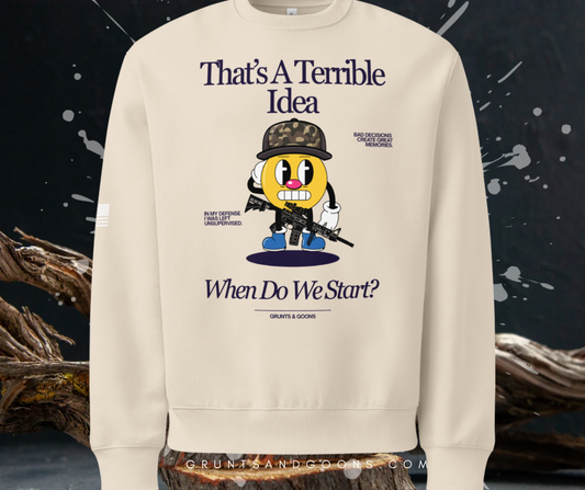 TERRIBLE IDEA Crewneck