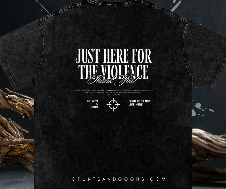 VIOLENCE Oversized Tee