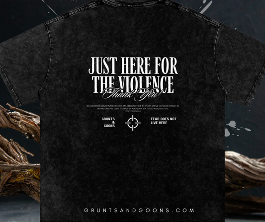 VIOLENCE Oversized Tee